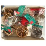 Mini Wood Bird Cages & Nests