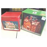 Dickens Village Houses Mansion & Fabric Shop