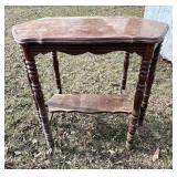 Vintage Wood Side Table