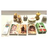 Kewpie Dolls, Trinket Boxes, Playing Cards