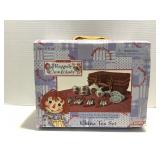 Raggedy Ann & Andy China Tea Set New