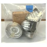 Mini Aluminum Molds in Assorted Shapes