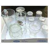 Glassware Coke Tumblers, Winston Mug, Etc.