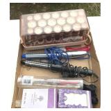 Hair Hot Rollers, Curling Irons, Etc.