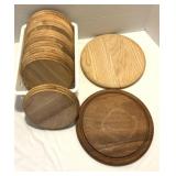 Wooden Round Oak Wood Craft Project Supplies