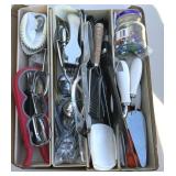 Assorted Kitchen Utensils Box Lot