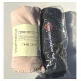 Harley Davidson & Cozy Fleece Throw Blankets