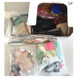 Sewing & Craft Supplies Box Lot