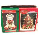 Christmas Dickens Village House & Flossie Figure