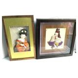 Geisha Girl Framed Wall Pictures