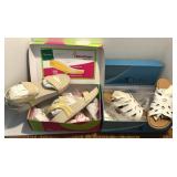 Cliffs White Zahara Sz 8M & Bare Traps10M Shoes