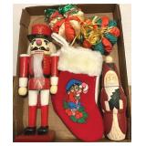 Christmas Nutcracker, Stockings, Santa, Etc.