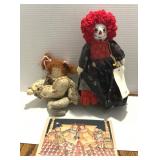 Handcrafted Dolls Raggedy Ann & Sisters Forever