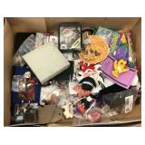 Asst Jewelry Brooches, Pins, Earrings, Necklaces