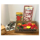 Variety of Vintage Cookie Cutters Plastic