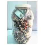 Jar of Buttons 12" Tall