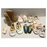Assorted Box of Doll Baby Shoes