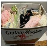 Box of Sewing & Craft Fabric