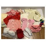 Box of Assorted Doll Clothes
