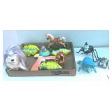 Kids Toy Lot Bugs, Dog w/Long Hair, Horse, Etc.