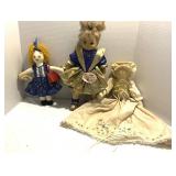Munecas Myriam Porcelain & Pillowcase Doll Etc