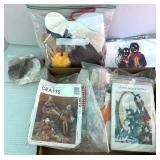 Doll Kits with Patterns and Fabrics