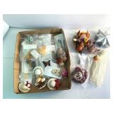 Handcrafted Brooches Pins Box Lot