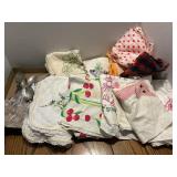 Spoons & Vintage Linens