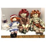 Handcrafted Raggedy Ann Dolls & Figurines