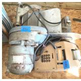 Vtg Sanitary Meat Slicer & Victor Adding Machine