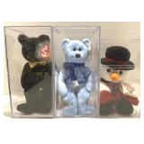 Ty Beanie Babies & HoHo Beans in Acrylic Cases