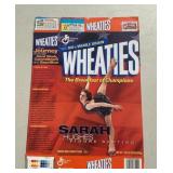 Wheaties Sarah Hughes Ice Skater Box