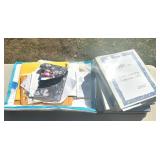 Binders with Pictures of Handmade Dolls