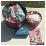 Zig-Zag Sewing Attachments, PomPoms, Fabric