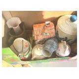 Pottery & Glassware Cookie Jars, Vases, Pitchers