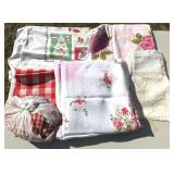 Vintage Tablecloths, Window Curtains