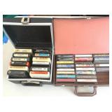 Cassette Tapes, 8 Tracks, Cases