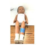 1991 Daisy Kingdom Rose 12" Baby Doll Dark Skin