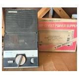 Solid State Cassette Recorder & 12 Volt 8 Amp Powr