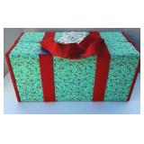 Fabric Triunk or Chest for Doll Storage 22x10x10"