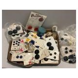 Assorted Buttons for Sewing or Crafts