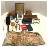 Eyeglasses, Wallet, Carpenter