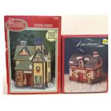 Christmas Village House & Library