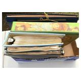 Box of Binders with Doll Pictures, Info, Etc.