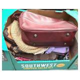 Assorted Handbags Purses Box Lot