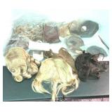 Box of Real Human Hair Wigs