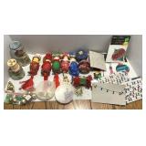 Christmas Ornaments, Mini String Lights, Supplies