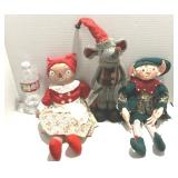 Handcrafted Doll, Elf, Mouse