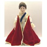 Franklin Mint 1983 Queen Victoria Porcelain Doll