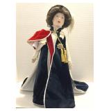Queen Elizabeth II Bisque Porcelain Heirloom Doll